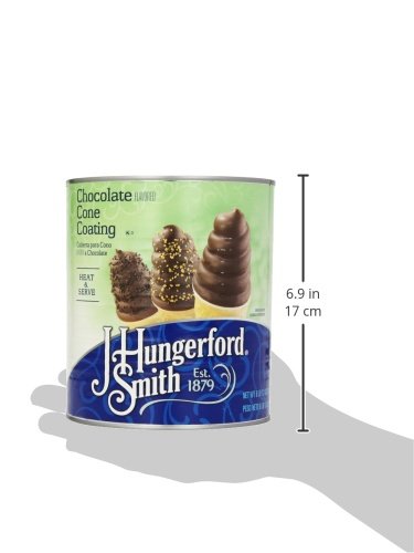 J. Hungerford Smith Cone Coating Chocolate 6 Pound and 13 Ounce Tin