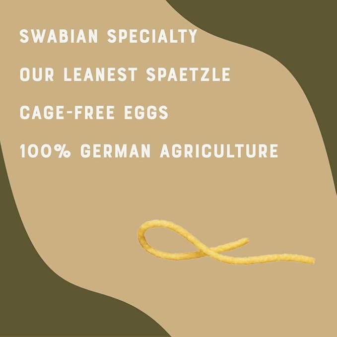 Bechtle Spaetzle (Traditional German Egg Noodles) Farmers Style 17.6-Ounce Bags (Pack of 12)
