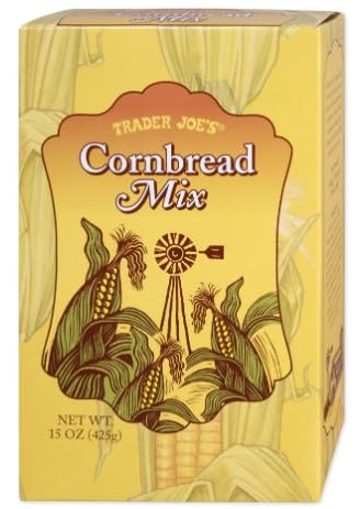 Cornbread Mix by Trader Joes - 15 Oz Box - Pack of 2