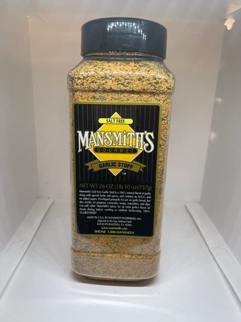 Mansmith's Garlic Stuff (Salt Free) 23 oz.