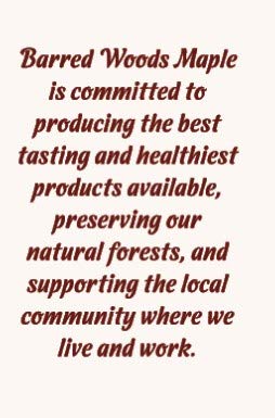 Vermont Maple Cider Syrup - Made From Pure Maple Syrup Blended with Boiled Apple Cider- From Barred Woods Maple