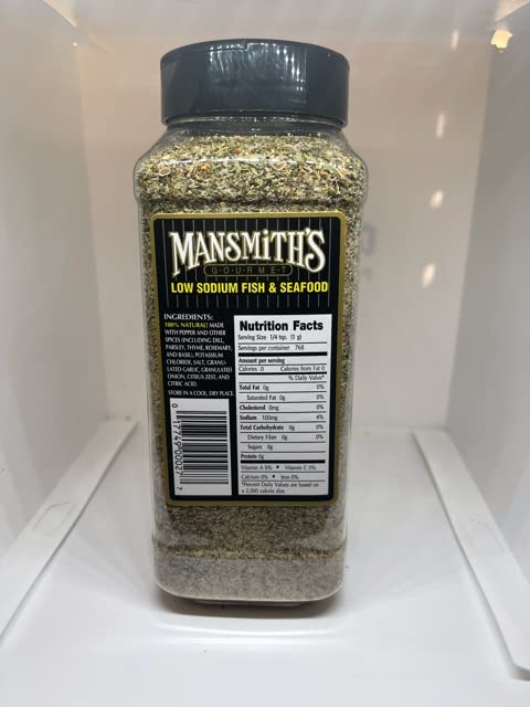 Mansmith's Fish &amp Seafood (Low Sodium) 27 ounces