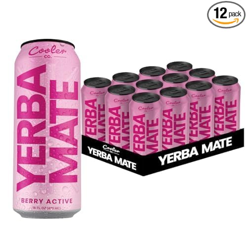 COOLER CO 12 PACK YERBA MATE (12 Pack Berry Active)