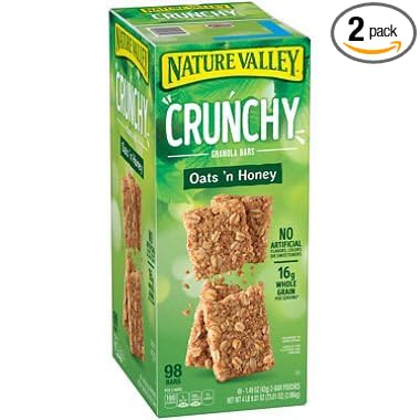 Nature Valley Oats 'n Honey Crunchy Granola Bars (1.49 oz. 49 pk.) (pack of 2)