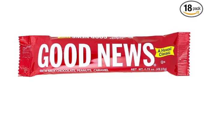 Good News Candy Bar (18 Pack)