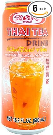 Tasco Thai Tea Drink 16.9 FL OZ (500ml) 6-pack