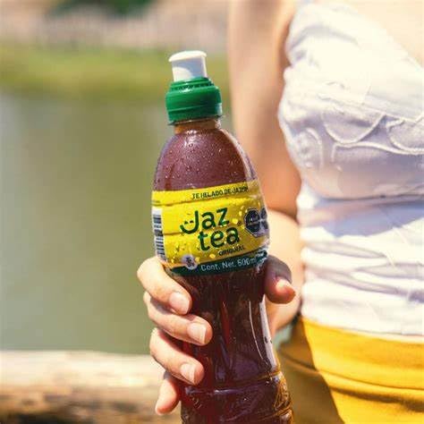 JAZ TEA EL SABOR ORIGINAL PAQUETE DE 12 BOTELLAS DE 500 ML 100% ORIGINAL FROM MEXICO