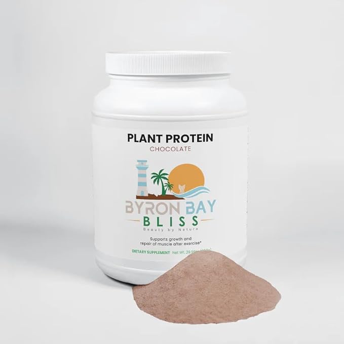 Plant Protein Powder Vegan Chocolate Flavor Dairy‑Free Soy‑Free &amp Gluten‑Free 21 g Protein per Serving 29.99 oz / 850 g