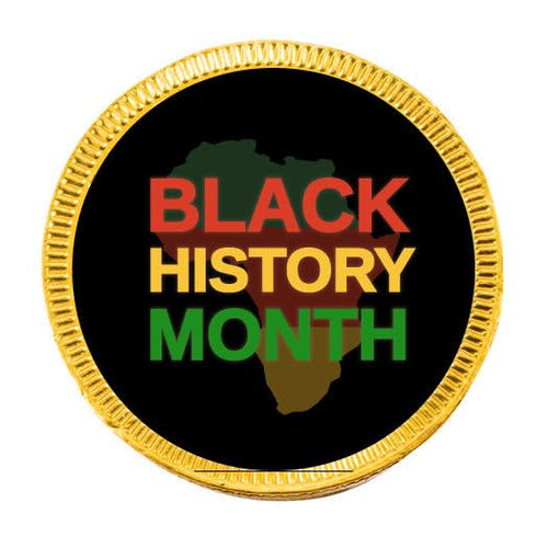 80ct Black History Month Candy Chocolate Coins Party Favors (80 Pack)