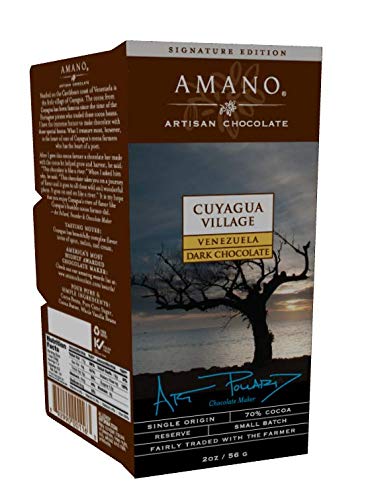 Amano Artisan Chocolate 3oz Dark Chocolate Bar (Cuyagua 70%)