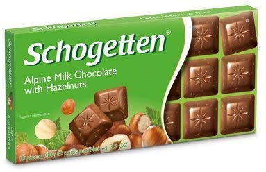 Schogetten Assortment of German Chocolates 6 Variety Pack 100gram Each