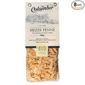 Pasta Mezze Penne - Premium Organic Italian Pasta Senatore Cappelli from Italy - Handcrafted Family Owned Gourmet Pasta Brand - Durum Wheat Semolina Pasta 17.6oz / 500g - Pack of 8