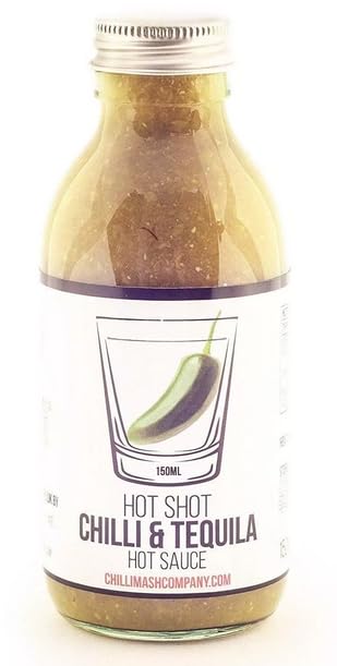 Chilli Mash Company - Mother's Ruin | Gin &amp Chilli Hot Sauce - 5.07oz / 150ml Glass Bottle