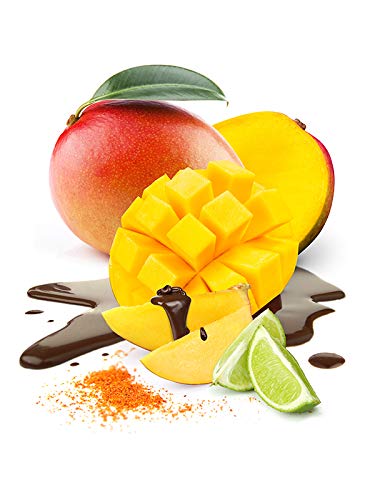 Chuao Chocolatier Totally Tangy Mango Dark Chocolate Gourmet Bars | For Gift Baskets Birthday Thank You Care Package | 12 Ct 2.8 oz Each