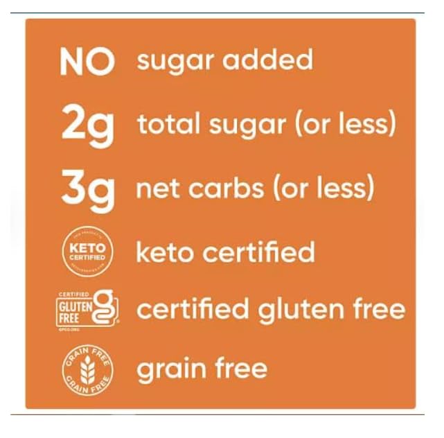 N-Trail Cinnamon Pecan Nut Granola 2g Net Carbs No Sugar Added 22 oz
