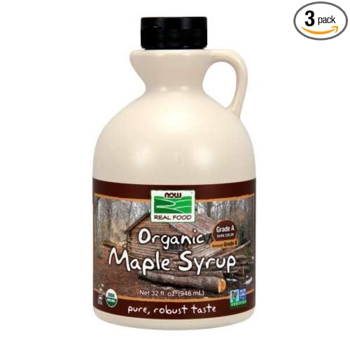 NOW Foods - Healthy Foods Maple Syrup Grade B Certified Organic - 32 oz. (Multi-Pack)