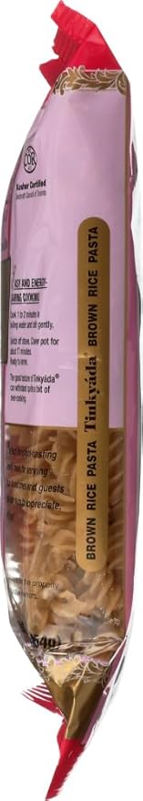 Gluten Free Brown Rice Pasta Spirals 16oz. Pack of 6 Bags