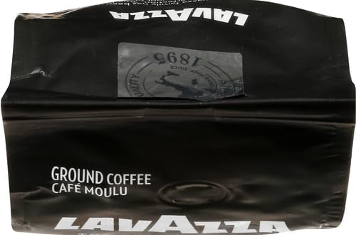 Lavazza Gran Selezione Ground Coffee Blend Dark Roast 12 oz (Pack of 4)