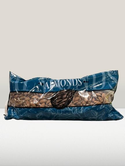 Whole Almonds 5 lbs – Premium Raw Baking Nuts Unsalted Unroasted – Perfect for Snacking Cooking and Baking