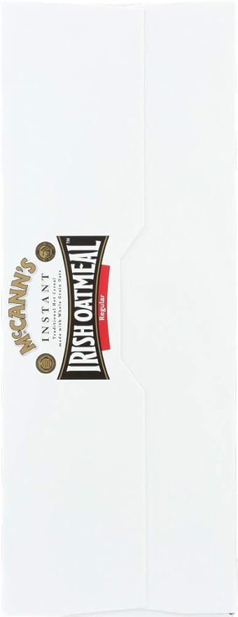 McCann's Irish Oatmeal Instant Oatmeal Regular 12 Packets 28 g Each (Pack of 3)