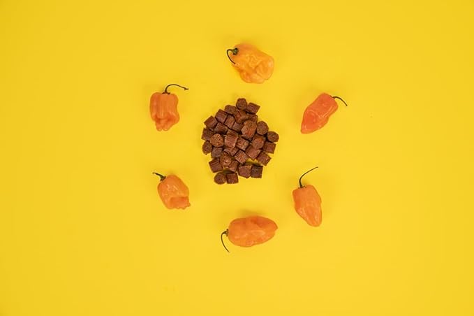 Vacadillos - High Protein Carne Bites | 28g Protein Sugar Free Carbs Free Gluten Free Dairy Free Keto &amp Paleo Friendly | Mexican Inspired Beef Jerky Snack | Habanero Pack Of 4