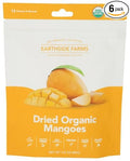 Earthside Farms Dried Mangoes 2.8 oz (Pack of 6)