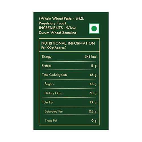 Delmonte Penne Rigate Whole Wheat Pasta 500g