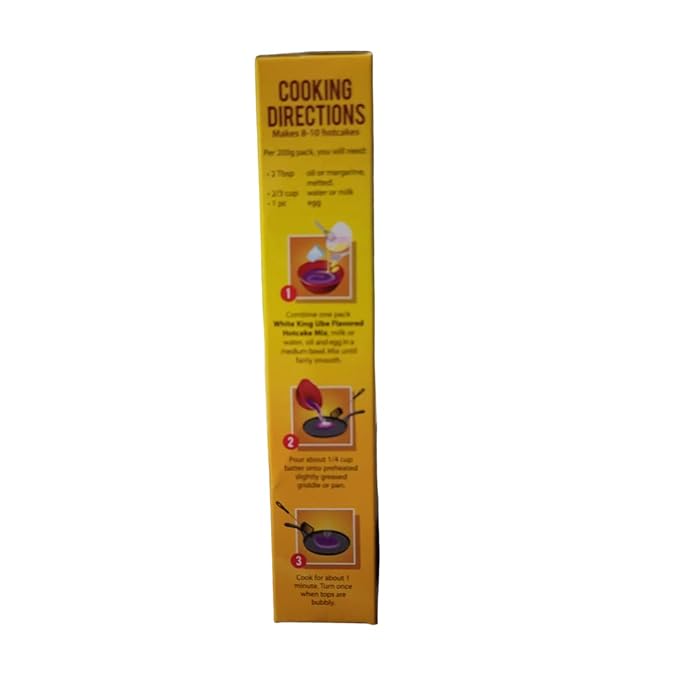 UBE HOTCAKE MIX - WHITE KING 2 PACKS