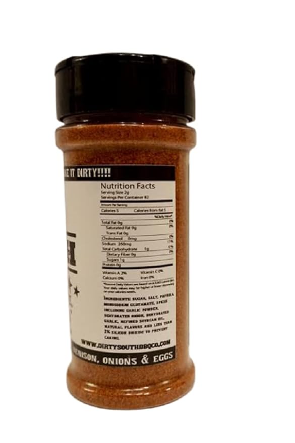 DIRTY SOUTH BBQ MAMA'S COMPETITION BLEND BEEF SEASONING NO MGG