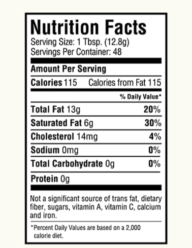 Cornhusker Kitchen Premium Rendered Tub 1.5lbs (Beef Tallow)