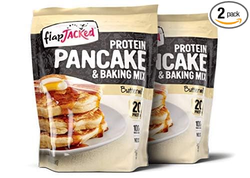 FlapJacked Protein Pancake &amp Baking Mix Buttermilk 24 Ounce 2 Pack