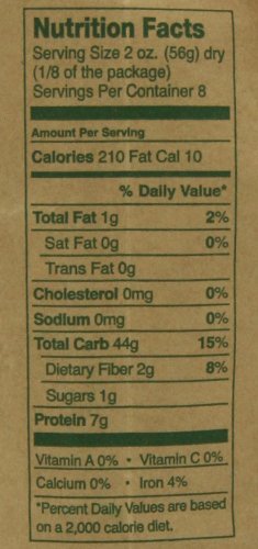 Montebello Organic Rigatoni 16 Ounce 12 Count