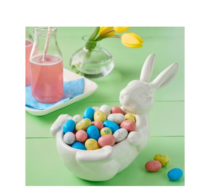 WHO-p-PERs Eggs Malted Milk Balls Easter Candy 43 oz Kosher Pastel Shells