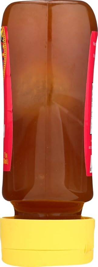 Heavenly Organics 100% Organic Raw Acacia Honey 6 Pack - Size 12Oz/Jar Lightly Filtered to Preserve Vitamins Minerals and Enzymes Made from Wild Beehives &amp Free Range Bees Dairy Nut Gluten Fr
