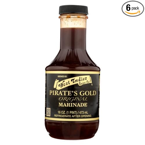 Pirates Gold Marinade 16 oz (Pack of 6)