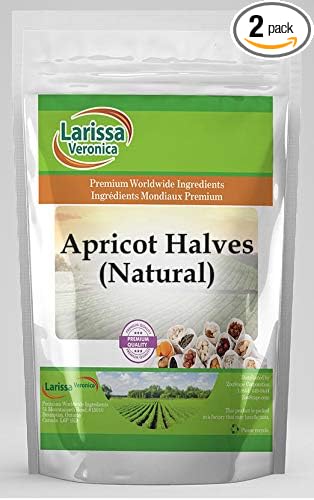 Apricot Halves (Natural) (16 oz ZIN: 525343) - 2 Pack