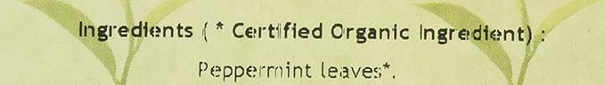 Davidson's Tea Bulk Organic Peppermint Leaves 16-Ounce Bag