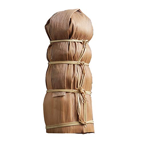 500g of ripe Pu 'er tea (5 pieces * 100g) 17.6oz tuocha wrapped in bamboo leaves