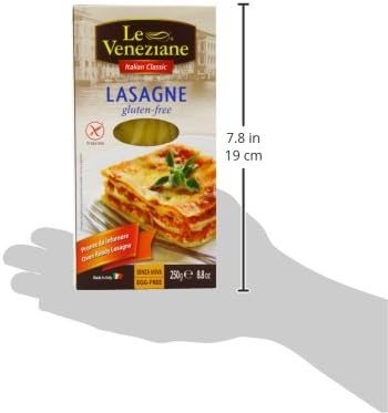 Le Veneziane Gluten Free Lasagne 250 g (Pack of 3)