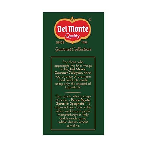 Delmonte Penne Rigate Whole Wheat Pasta 500g