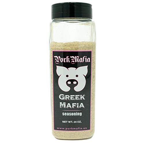 PorkMafia Greek Mafia Seasoning 24 oz - Greek Style Lamb Pork Chicken BBQ Rub and Grilling Seasoning
