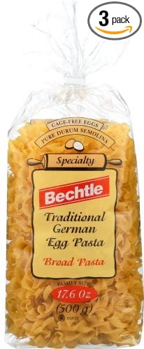 Bechtle Noodles Broad 17.6 OZ (Pack of 3)