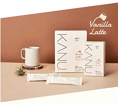Maxim KANU Tiramisu Latte 24 Sticks Vanilla Latte 24 Sticks