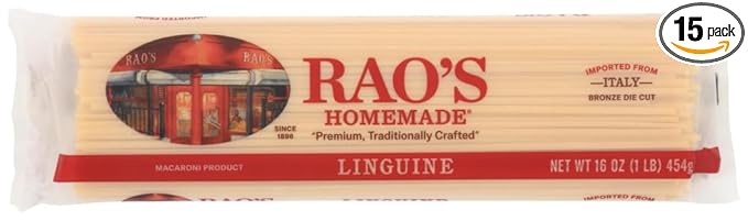 Rao's Homemade Linguine Pasta 16 Ounces (Pack Of 15)