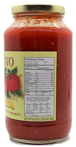 INGRASSELINO Marinara Sauce CHEF MADE We Do Not Sacrifice On Quality Or Taste We Only Produce The Best! 3 Pack (24 oz)