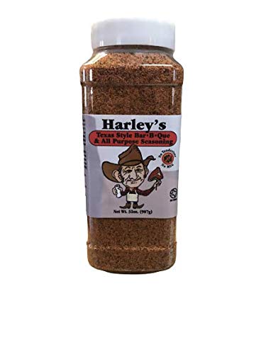 Harleys Texas Seasoning 32oz | Original All Purpose BBQ Seasoning Perfect for Seasoning Everything From Meat to Seafood. (Original - No MSG)