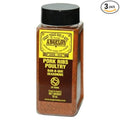 Angelos Bar-B-Que Seasoning 16oz Container (Pack of 3) (Pork Ribs &amp Poultry)