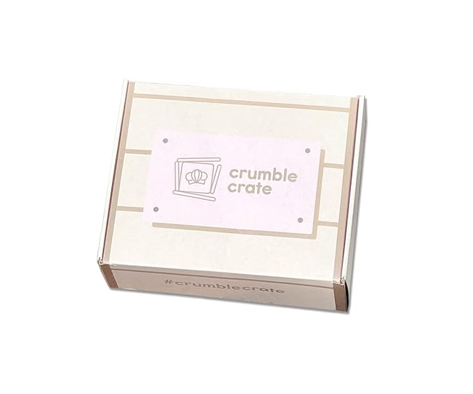 CrumbleCrate Baking DIY Activity Kit - Bake Delicious Lavender Macarons with Lemon Curd with Pre-Measured Ingredients – Best Gift Idea
