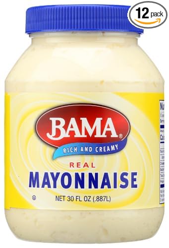 Bama Mayo Mayonnaise 30 fl oz (Pack of 12)