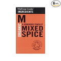 Cooks' Ingredients Organic Mixed Spice Waitrose 34g - Pack of 6